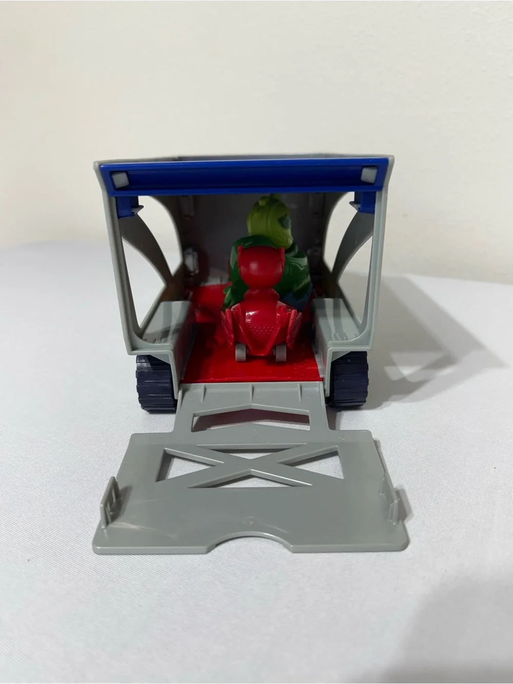 PJ Masks PJ Transporter Action Figure Vehicle Toy Set + 2 Mini- Gecko & Owlette